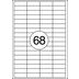 Rillprint A4 etiketten 100 vel 48,5x16,9mm