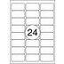 Rillprint A4 etiketten 100 vel 63,5x33,9mm