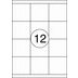 Rillprint A4 etiketten 100 vel 70x67,7mm