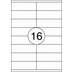 Rillprint A4 etiketten 100 vel 105x35mm